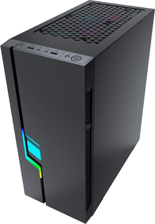 Kasë kompjuteri Gembird Fornax 2000 RGB (CCC-FC-2000), e zezë