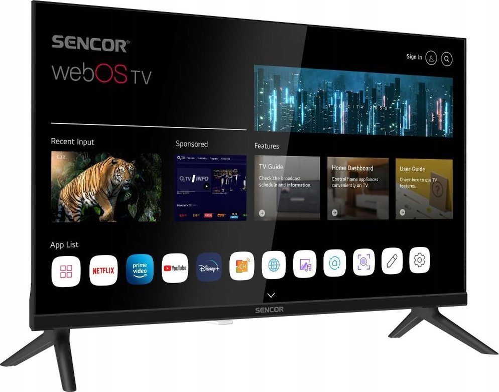 Televizor LED Smart Sencor SLE 24S830MB, 24", HD Ready, i zi