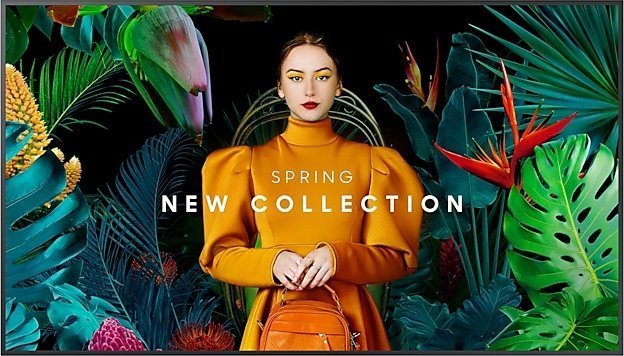 Ekran profesional Samsung QM98C, 98", 4K UHD, i zi