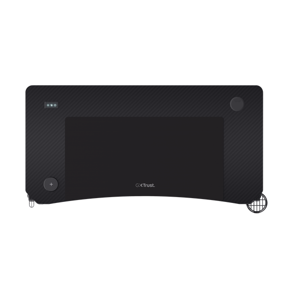 Tavolinë Trust GXT 710, Luminus Pro RGB, e zezë