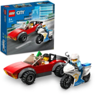 Set LEGO® City 60392 Car chase with dirt bike, 59 pjesë
