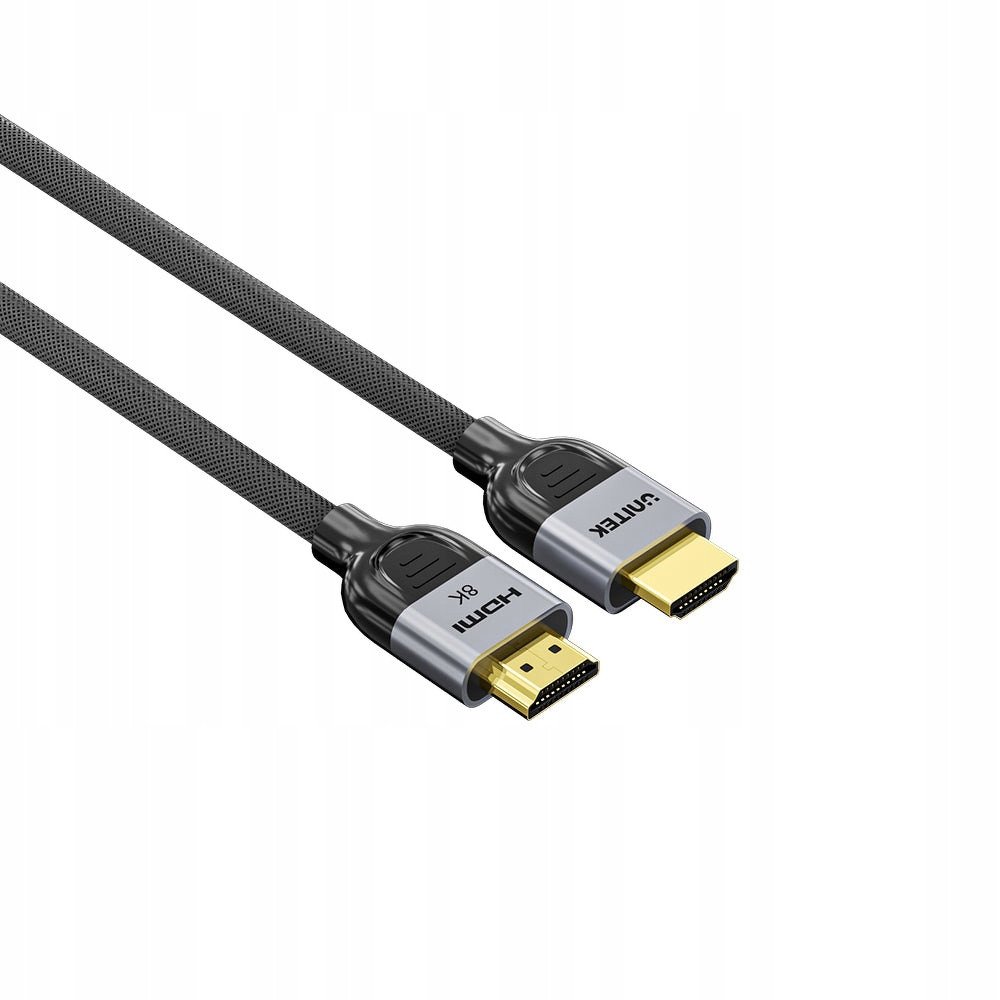 Kabllo HDMI Unitek LUX OPLOT 2.1, 10m, 8K, e zezë