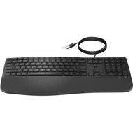 Тастатура HP 480 Comfort, со USB кабел, полна големина, црна