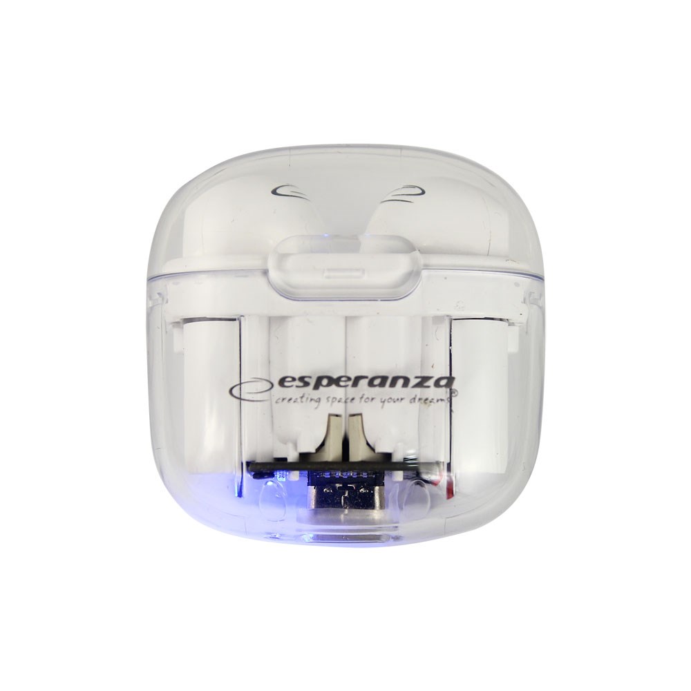 Dëgjuese Esperanza EH237W, Wireless, të bardha