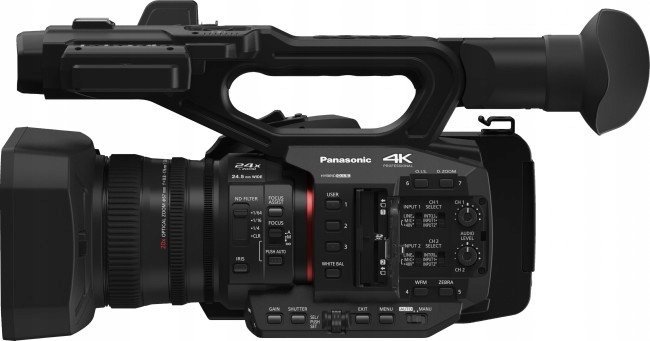 Видео камера Panasonic HC-X20E, 4K, 20x оптички зум, црна