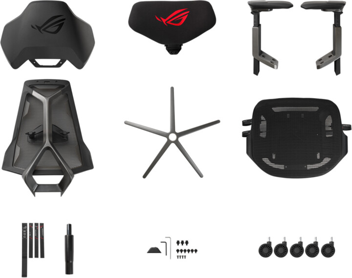 Karrige ASUS ROG Destrier, e zezë