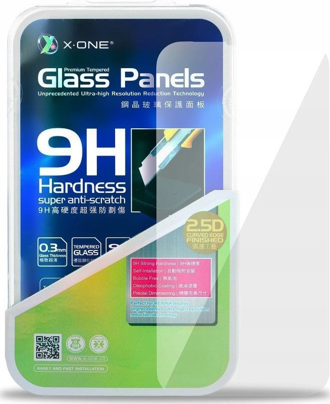 Xham mbrojtës X-One për iPhone 15 Pro Max, tempered glass, transparents