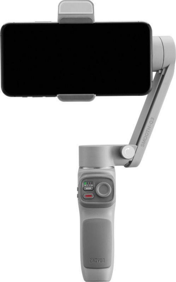 Stabilizues për smartphone Zhiyun Smooth Q3 Gimbal, i hirtë