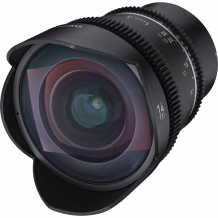 Lente Samyang 4/3 14mm f / 3.1 MF MK2 MFT VDSLR