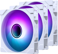 Ventilatorë PC Phanteks M25 Gen2, 140mm, DRGB PWM, të bardhë