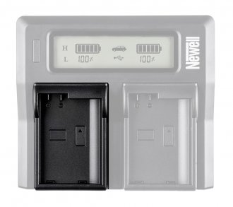 Адаптер полнач Newell Charger Plate, за батерија Nikon EN-EL14, црн