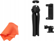 Mini tripod JJC TP-MT1K, komplet me 3 aksesorë, i zi