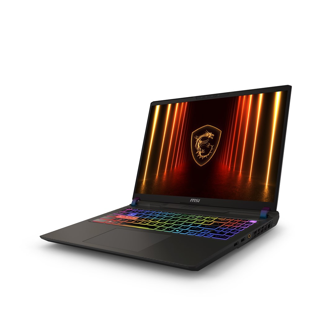 Laptop MSI Vector 16 HX AI A2XWIG-405PL, 16", Intel Core Ultra 9 275HX, 16GB RAM, 1TB SSD, NVIDIA GeForce RTX 5080, i hirtë i errët