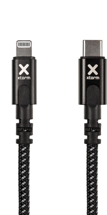 Кабел Xtorm USB-C - Lightning Original, M/M, 3м, црн