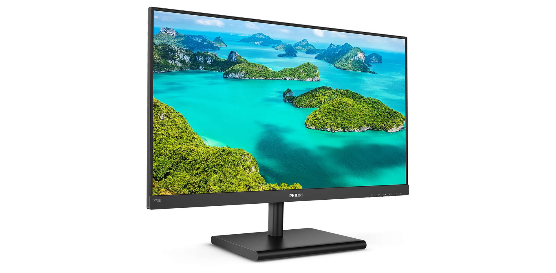 Монитор Philips E Line, 27", 2560 x 1440, Quad HD, 75 Hz