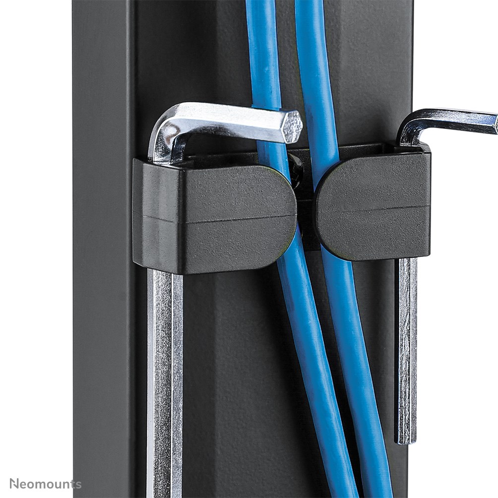 Mbajtëse monitori Neomounts FPMA-D865DBLACK, 10-27", Gas Spring, e zezë