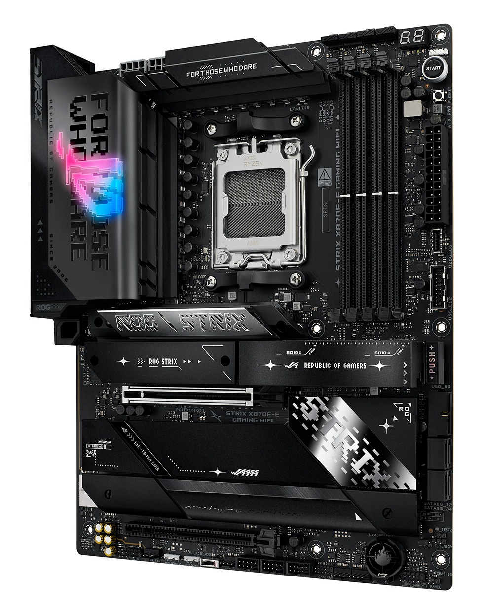 Pllakë amë ASUS ROG Strix X870E-E Gaming WiFi, AMD X870E, Socket AM5, ATX