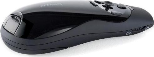 Prezantues me lazer Kensington Pilot Presenter Expert, dritë lazer e kuqe, joystick për kursor, i zi