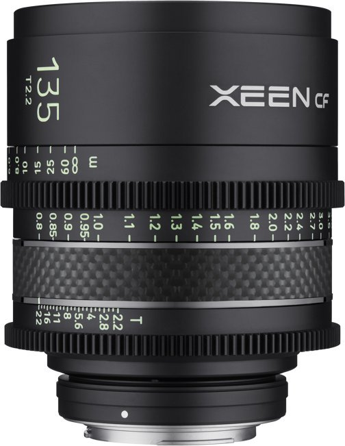 Lens cine Samyang Xeen CF Canon EF 135mm T2.2, full frame, i zi