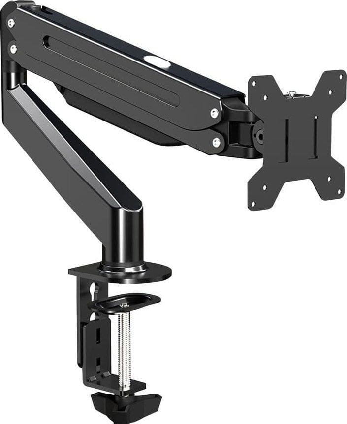 Држач за монитор Esperanza ERW019, 17" 27", метален за маса, црн