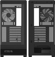 Kuti kompjuteri Aerocool P500B Mid Tower, ATX, xham i temperuar, e zezë