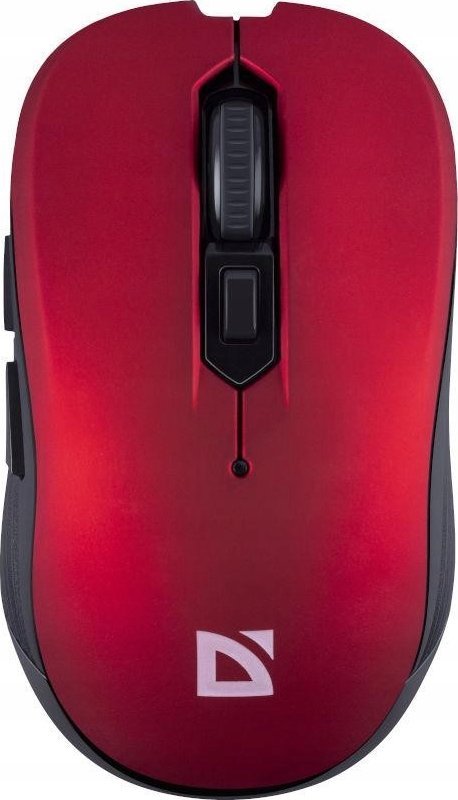 Mouse wireless Defender Gassa MM-105, 1600 DPI, Silent Click, i kuq