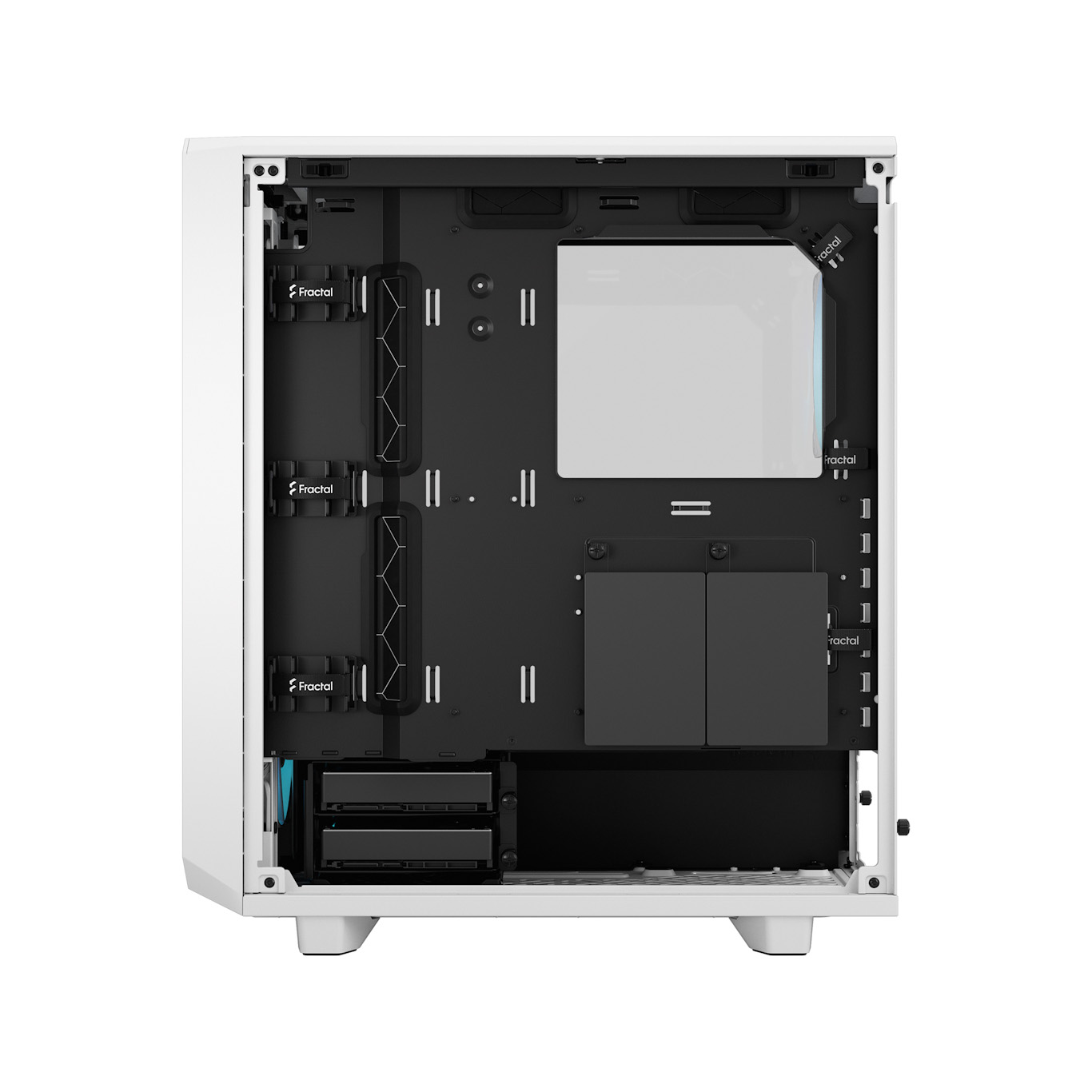 Kasë për PC Fractal Design Meshify 2 Compact RGB, e bardhë
