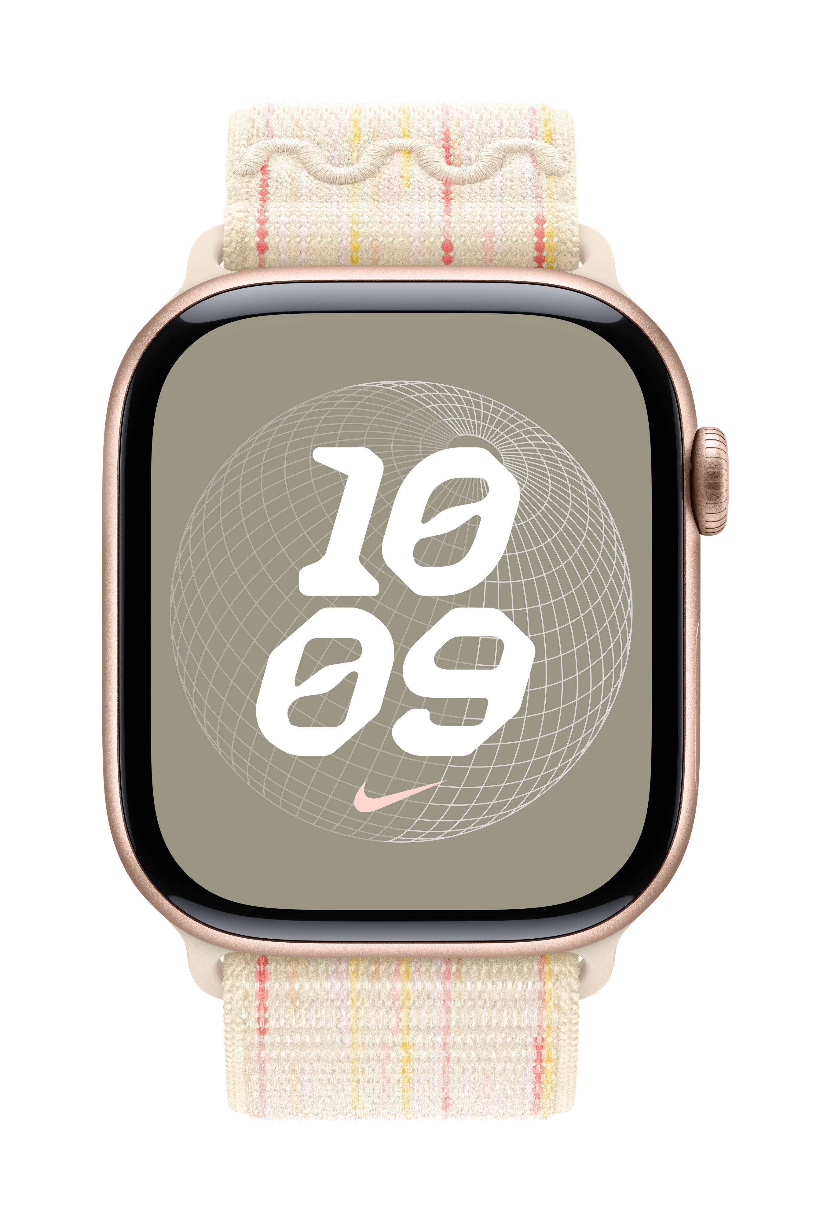 Apple Watch 46mm Nike Sport Loop, Starlight/Pink Nike Sport Loop