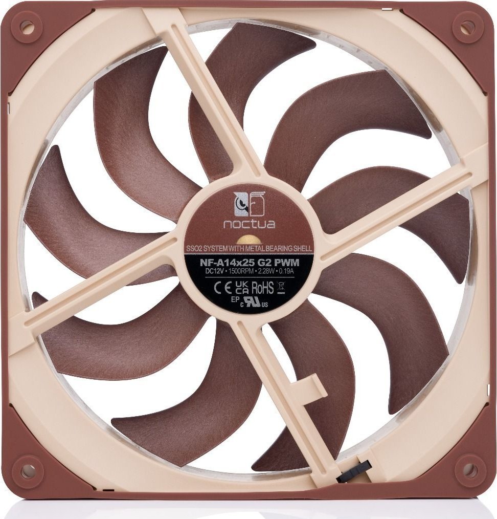 Ftohës Noctua NF-A14X25 G2 PWM, 140mm