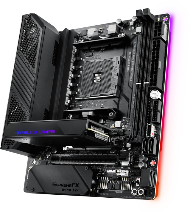 Pllakë amë ASUS ROG Crosshair VIII Impact - AMD X570