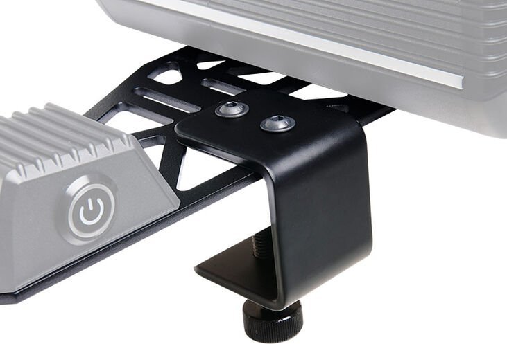 Kapëse tavoline për timon simulimi Asetek SimSports, set aksesor, të zeza