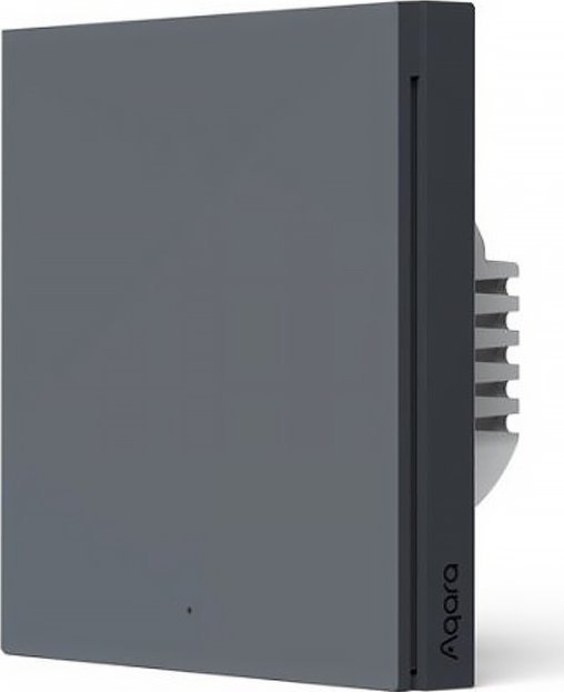 Çelës inteligjent muri Aqara H1 WS-EUK03-G, 1 buton, Zigbee 3.0, gri Space