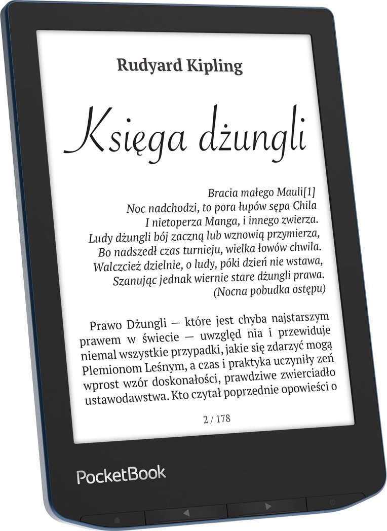 Електронски читач PocketBook Verse Pro PB634-A-WW, 6\", 16GB, сина Azure