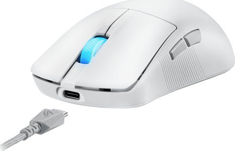 Mi gaming ASUS ROG Harpe Ace Mini, RF Wireless Bluetooth USB-C, optik 42000 DPI, i zi