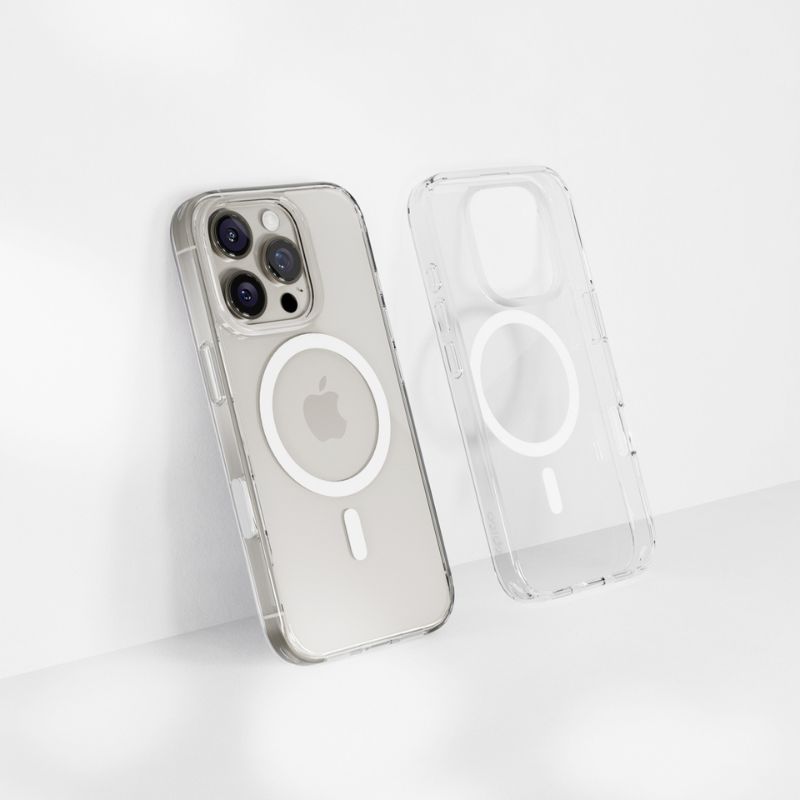 Mbrojtëse për celular Epico Mag+ Hero për iPhone 16 Pro, transparente