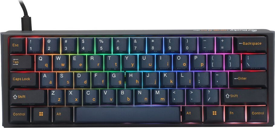 Механичка тастатура Ducky ONE 3 Pro Nazca Line, RGB, 8K polling rate, Cherry MX2A Blue