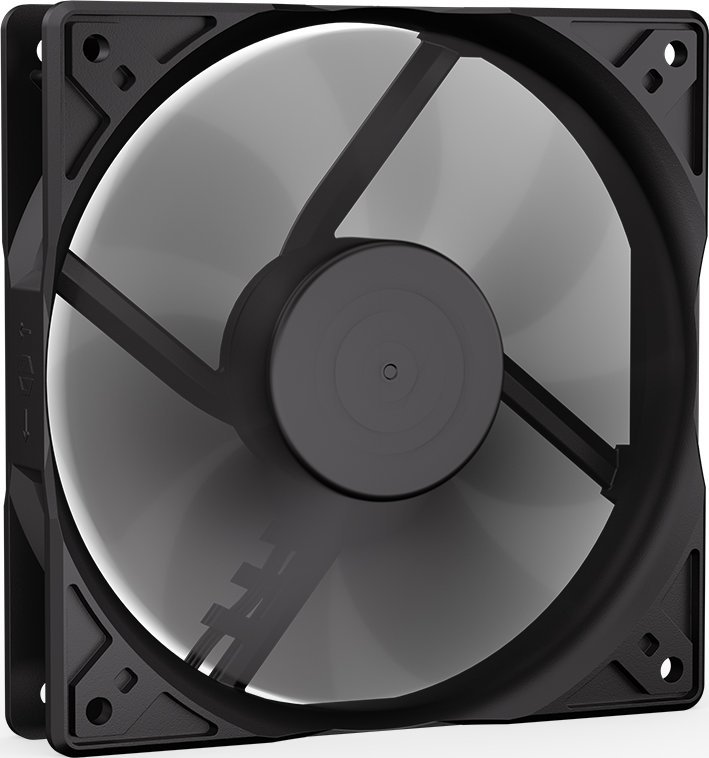 Ventilator për kasë Endorfy Zephyr 120 EY4A017, 120mm, FDB, i zi