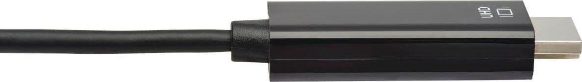 Kabllo USB C në HDMI Tripp Lite by Eaton, 1.8m, 4K 60Hz, i zi