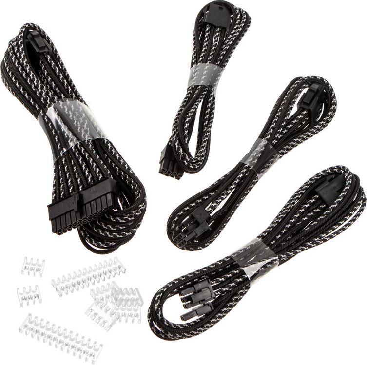 Set kabllosh Phanteks PH-CB-CMBO_XSV, 0.5m, argjendtë
