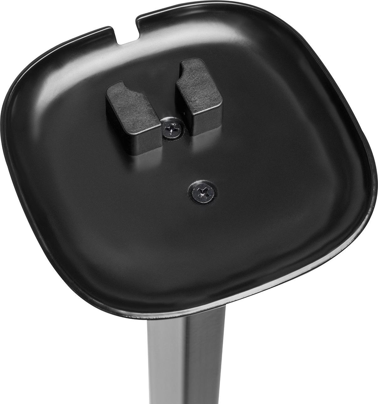 Stativ dyshemeje Maclean MC-940, për altoparlant Sonos One One SL, lartësi e rregullueshme, i zi