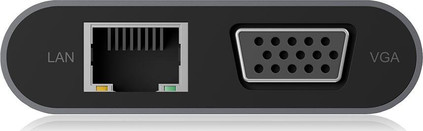 Replikues USB-C Icy Box IB-DK4040-CPD (60514)