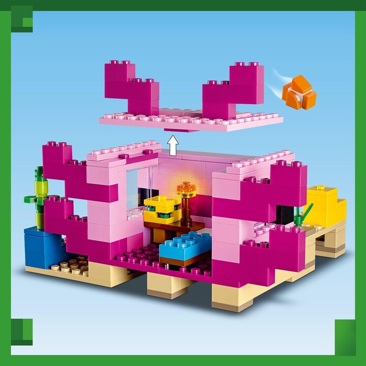 Set LEGO® Minecraft® 21247 Axolotl House