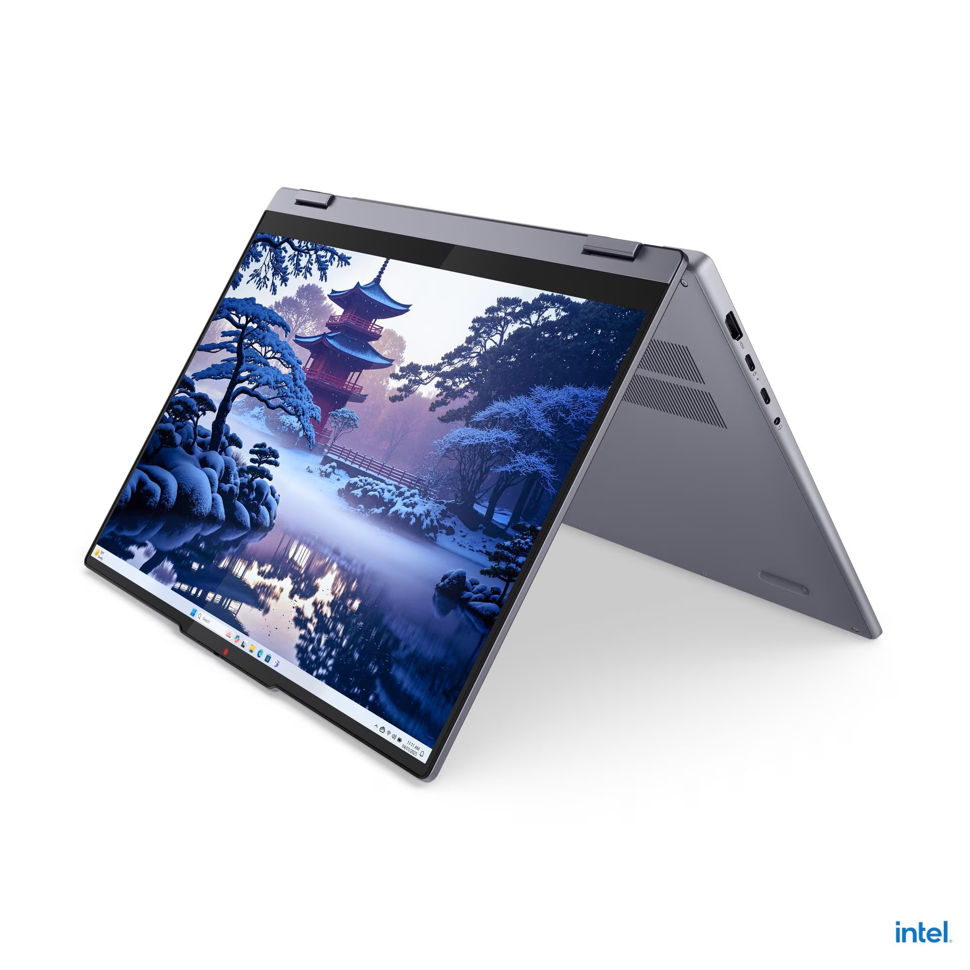 Laptop Lenovo IdeaPad 5 2-in-1 16IAL10, 16', 16GB RAM, 512GB SSD, Intel Arc 130T, i hirtë