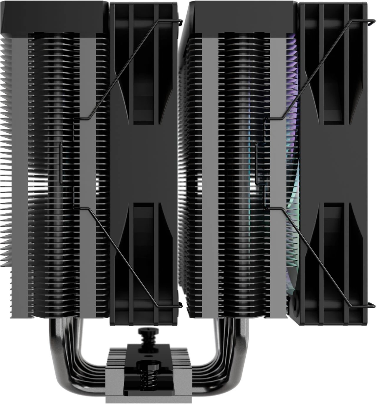 Ftohës CPU Enermax ETS-TD60 Digital, 2x120mm, ARGB, i zi