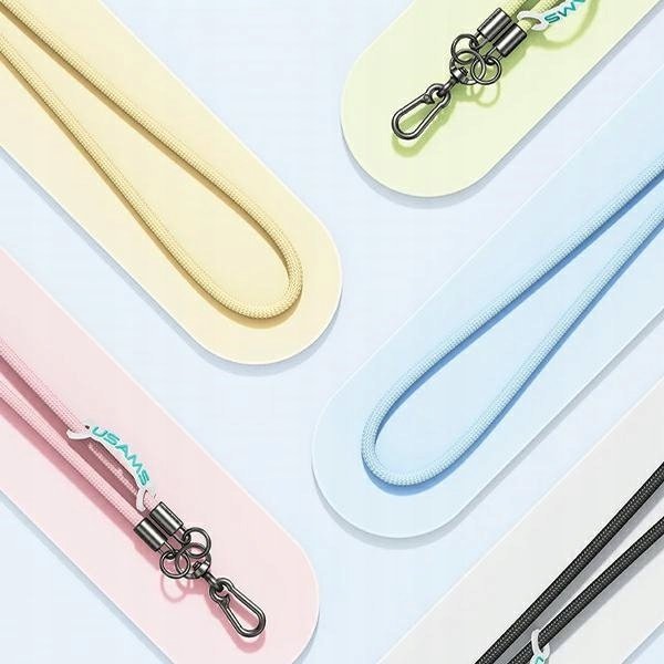 Litar telefoni Usams Universal US ZB282, 1.2m, material poliester, jeshile