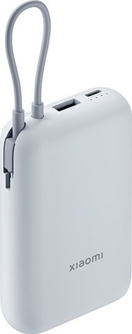 Powerbank Xiaomi 10000mAh, karikim i shpejtë, USB C, blu