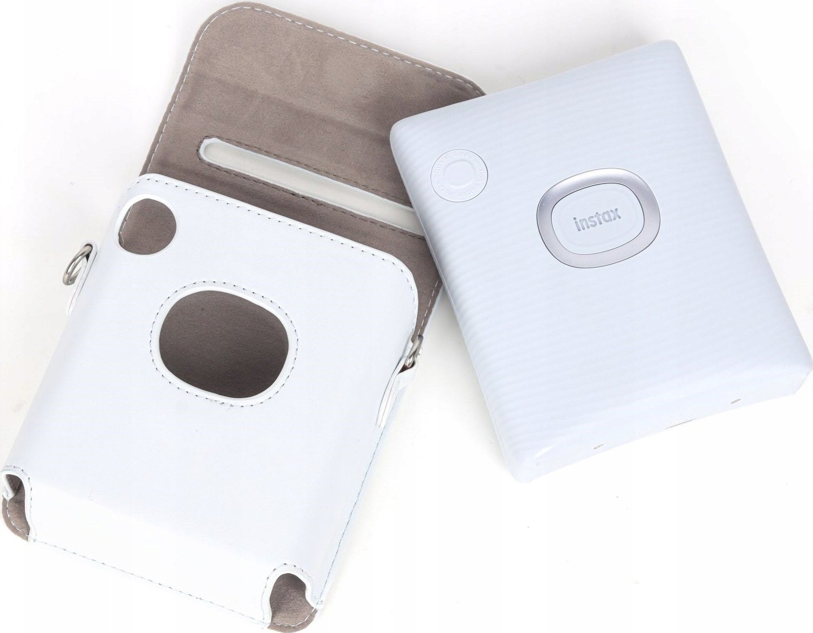 Заштитен кертing LoveInstant за Fujifilm Instax Square Link, за фото-принтер, бел