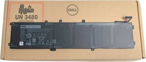 Bateri për laptop Dell 97Wh Lithium Ion, origjinale, e zezë