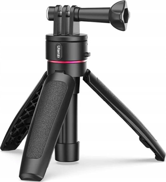 Mini tripod tavoline Ulanzi Tripod Monopod Magnet Go Quick II, për GoPro, magnetik, i zi