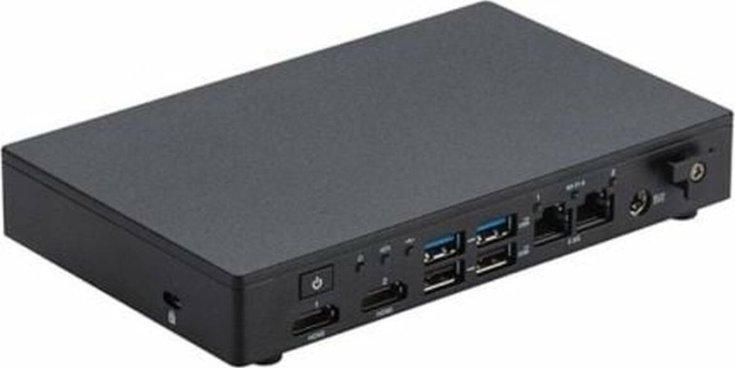 Мини PC ASUS NUC 13 Rugged BNUC13BRKP200B02I, Intel N50, без вентилатор, црн